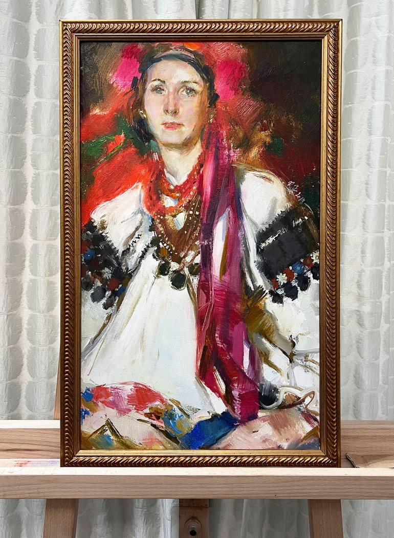 Original Figurative People Painting by Artidea Gallery