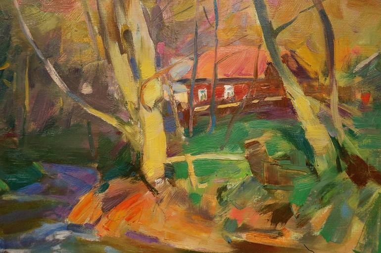 Original Neo-impressionism Landscape Painting by Artidea Gallery