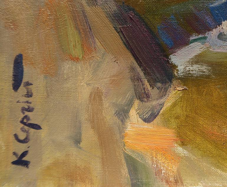 Original Neo-impressionism Landscape Painting by Artidea Gallery