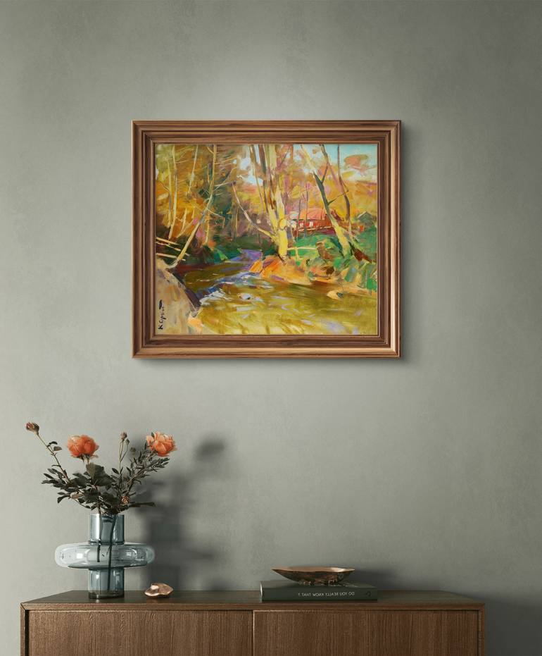 Original Neo-impressionism Landscape Painting by Artidea Gallery