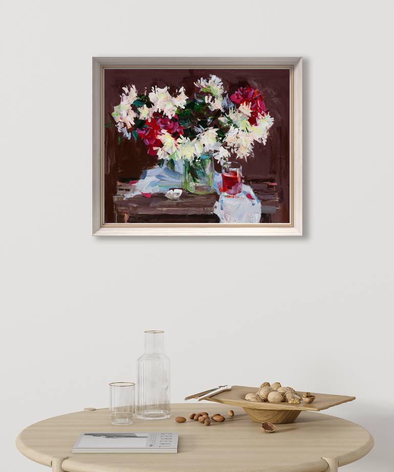Original Impressionism Still Life Painting by Artidea Gallery