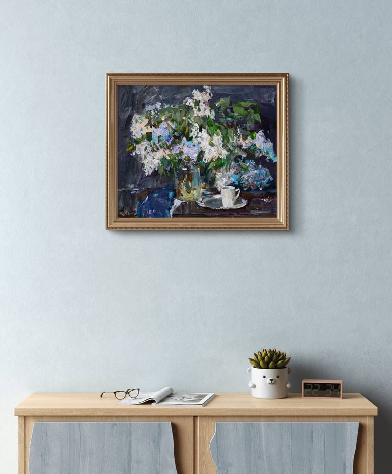 Original Expressionism Still Life Painting by Artidea Gallery