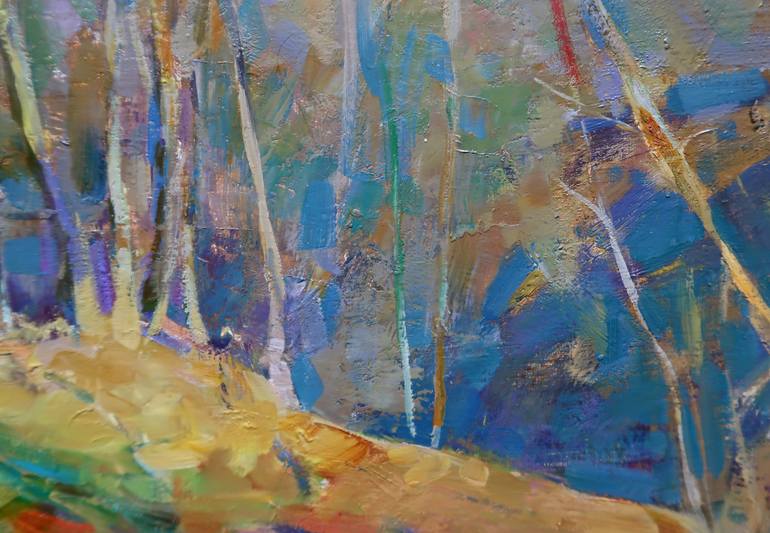 Original Impressionism Landscape Painting by Artidea Gallery