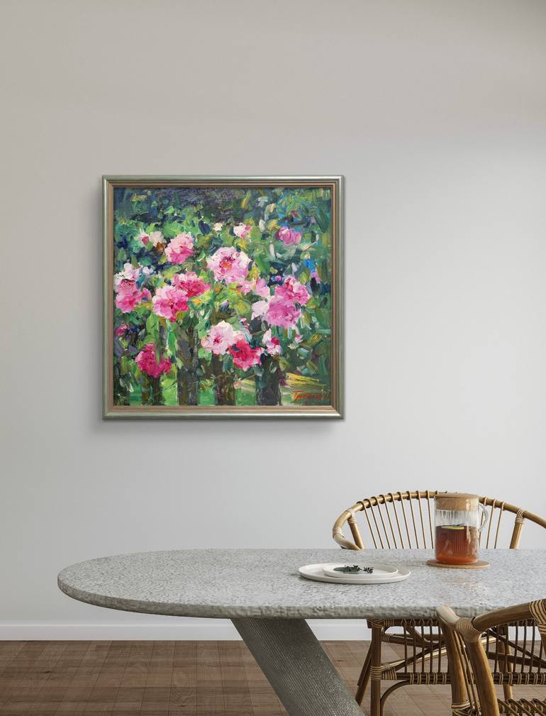 Original Abstract Expressionism Still Life Painting by Artidea Gallery