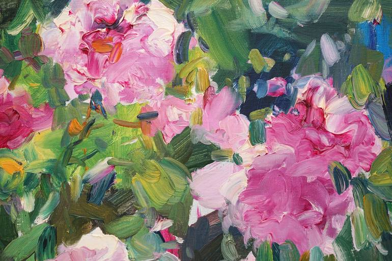 Original Abstract Expressionism Still Life Painting by Artidea Gallery
