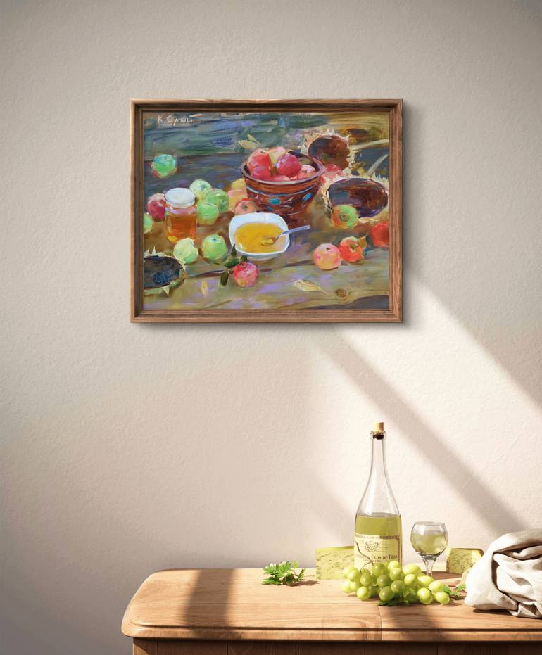 Original Impressionism Still Life Painting by Artidea Gallery