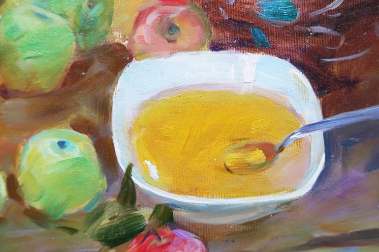 Original Impressionism Still Life Painting by Artidea Gallery