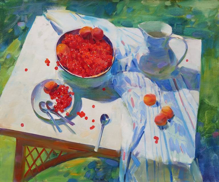 Print of Impressionism Still Life Paintings by Art Idea Gallery