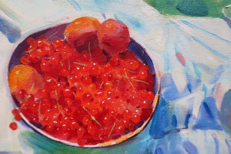 Original Impressionism Still Life Painting by Artidea Gallery