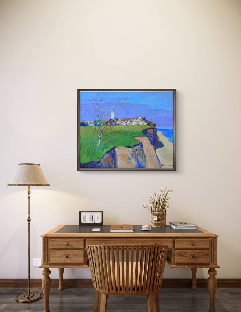 Original Impressionism Landscape Painting by Artidea Gallery