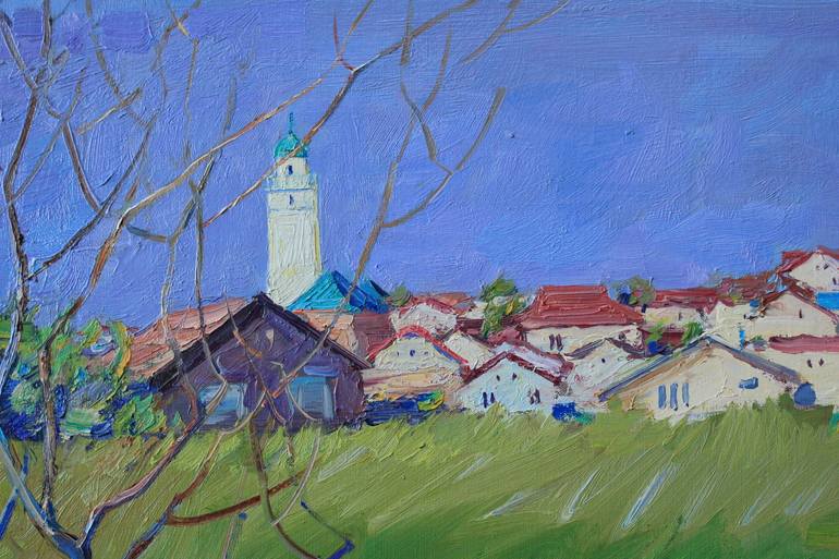 Original Impressionism Landscape Painting by Artidea Gallery