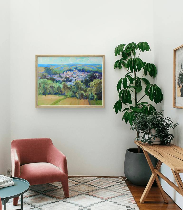 Original Expressionism Landscape Painting by Artidea Gallery