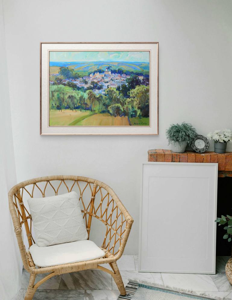 Original Expressionism Landscape Painting by Artidea Gallery