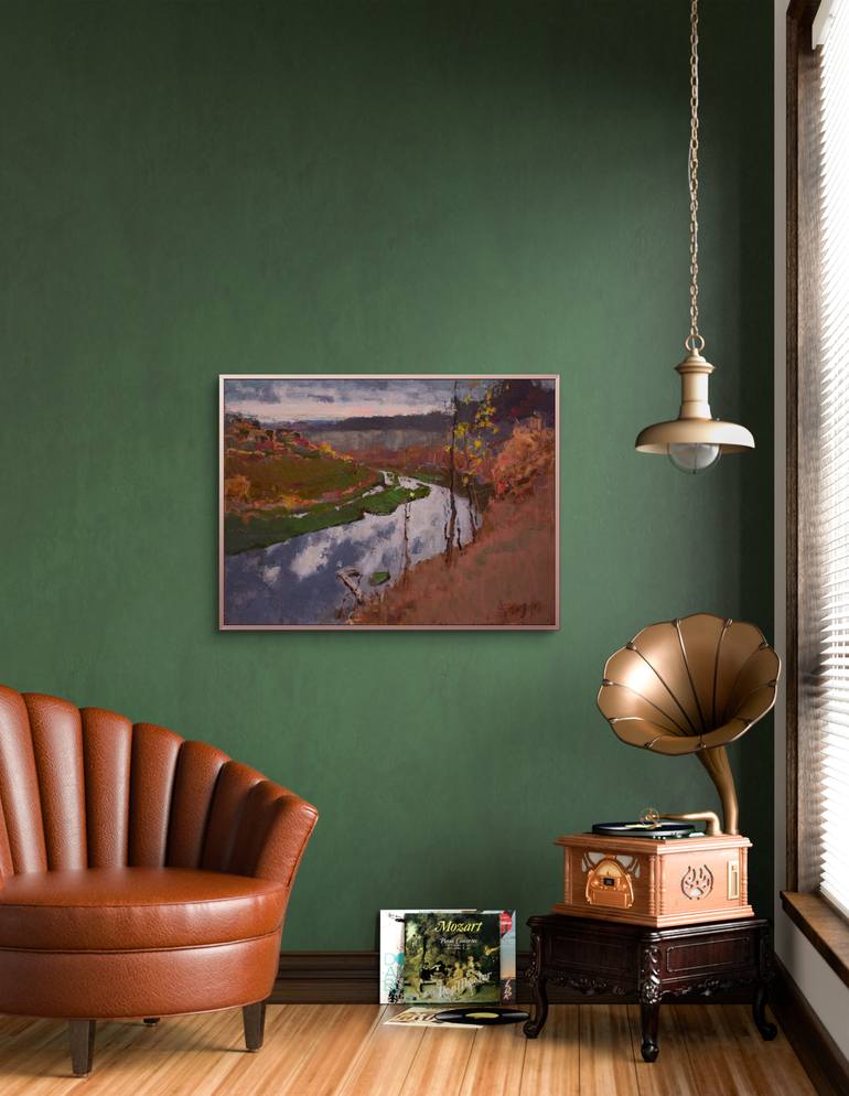 Original Realism Landscape Painting by Artidea Gallery