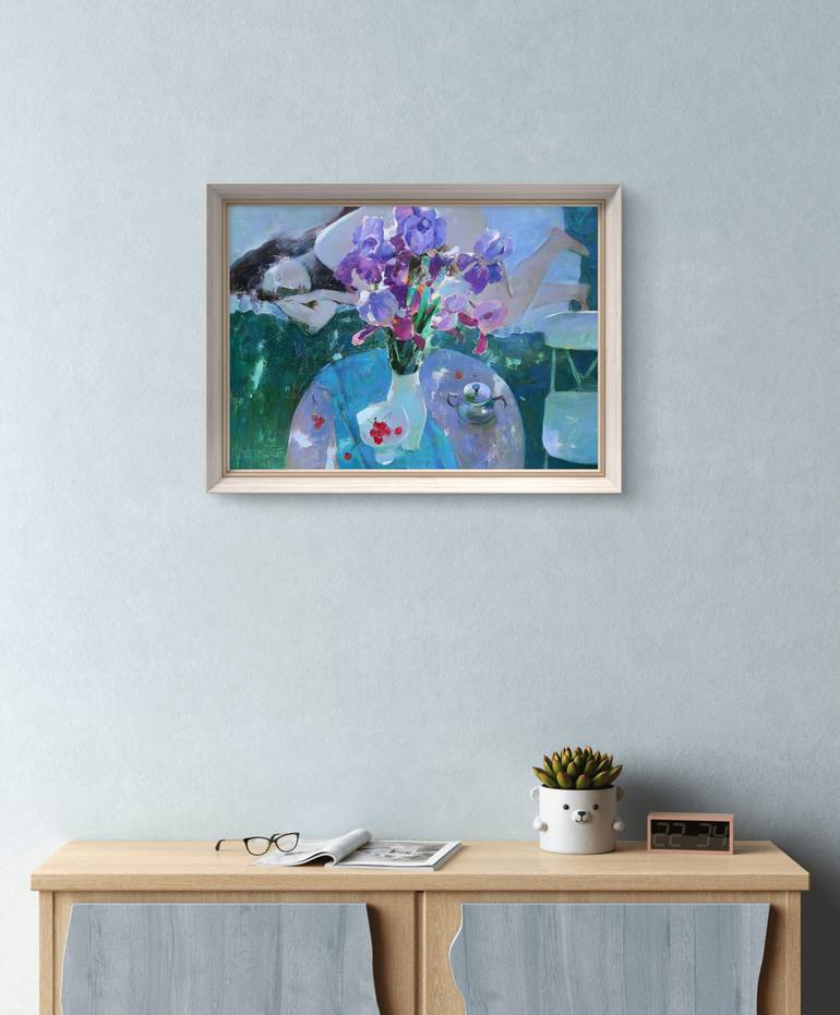 Original Impressionism Still Life Painting by Artidea Gallery