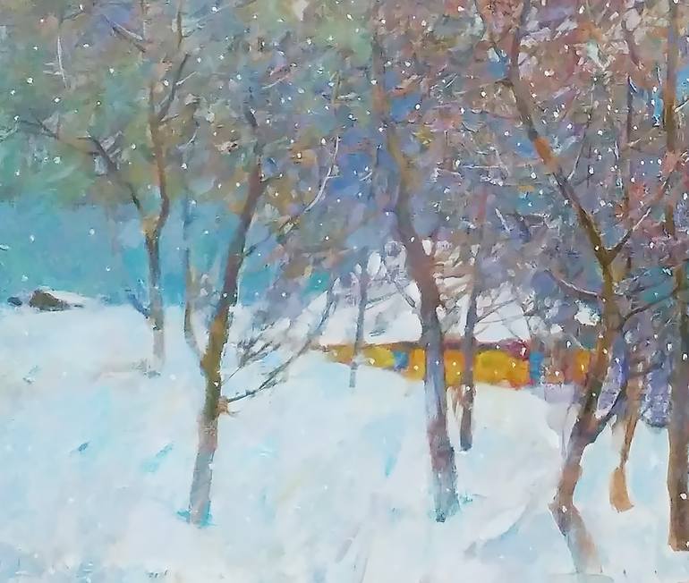 Original Impressionism Landscape Painting by Artidea Gallery