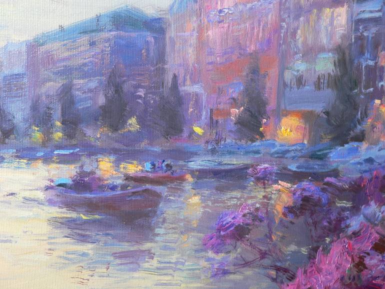 Original Expressionism Landscape Painting by Artidea Gallery
