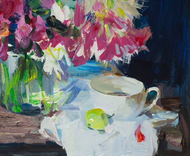 Original Expressionism Still Life Painting by Artidea Gallery