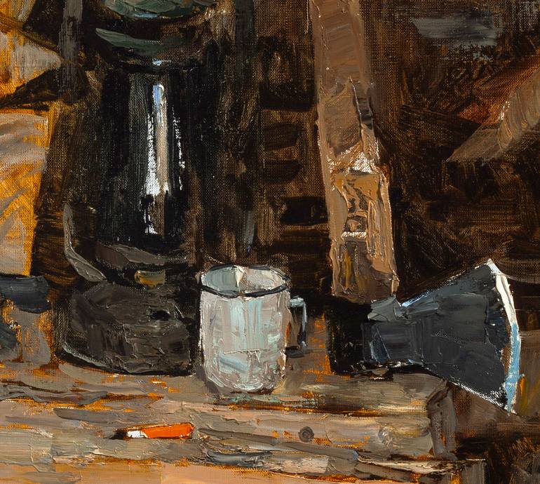 Original Impressionism Still Life Painting by Artidea Gallery