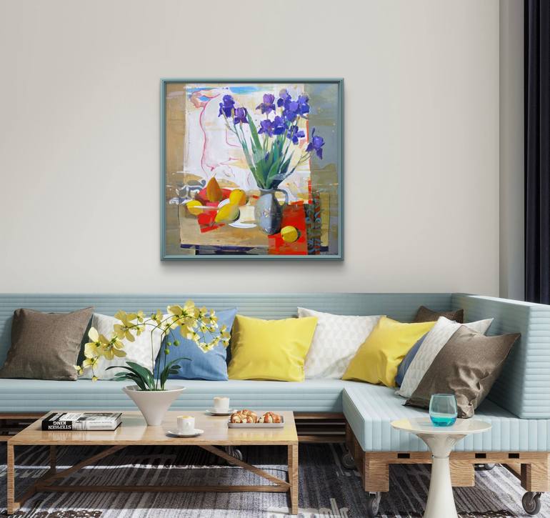 Original Abstract Expressionism Still Life Painting by Artidea Gallery