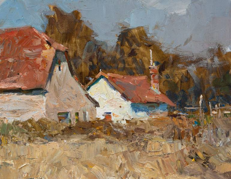 Original Expressionism Landscape Painting by Artidea Gallery