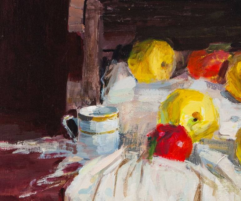 Original Impressionism Still Life Painting by Artidea Gallery