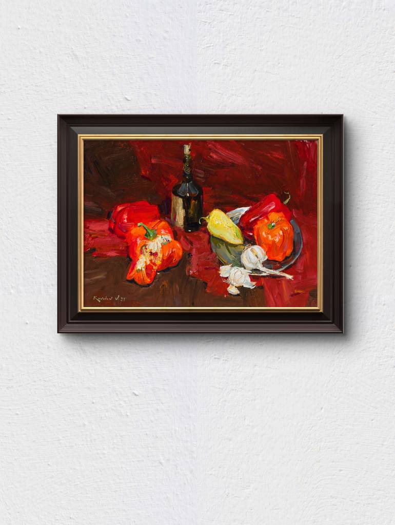 Original Expressionism Still Life Painting by Artidea Gallery