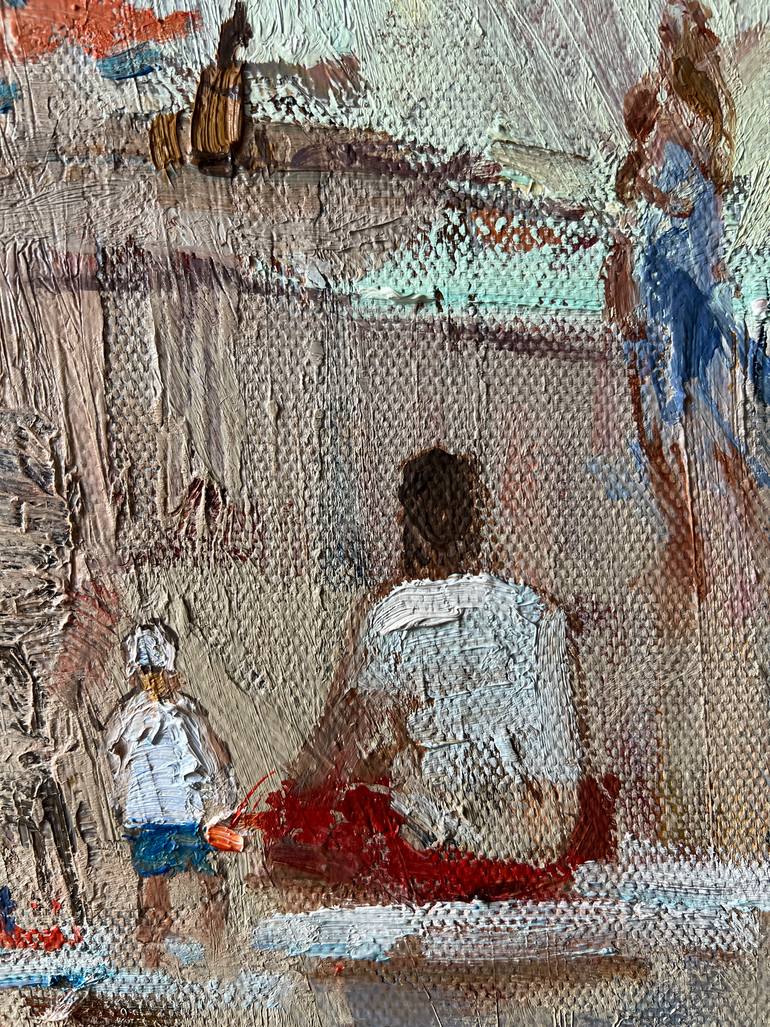 Original Realism Beach Painting by Artidea Gallery