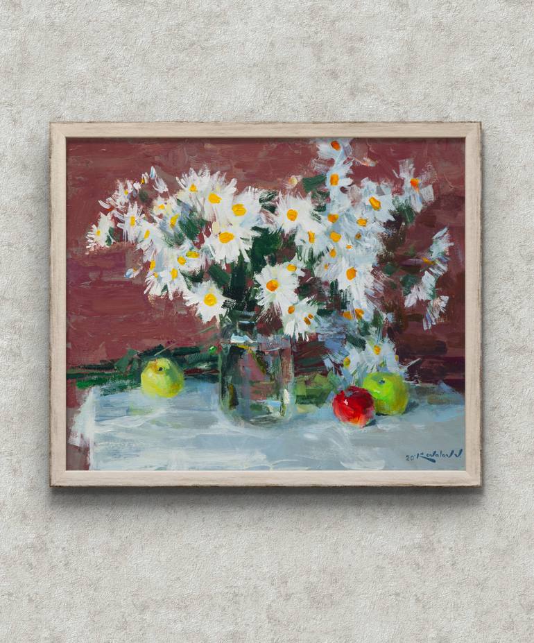Original Impressionism Still Life Painting by Artidea Gallery