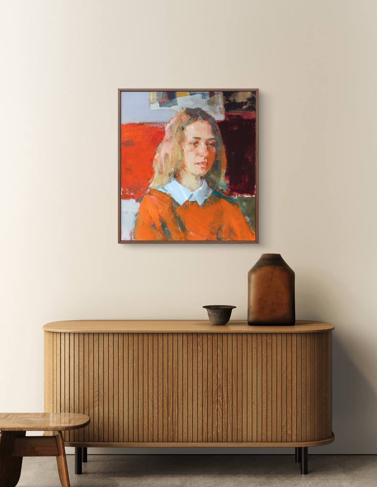 Original Figurative Women Painting by Artidea Gallery