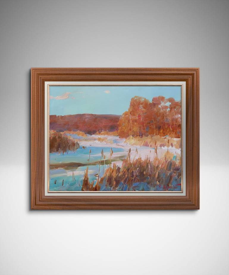 Original Impressionism Landscape Painting by Artidea Gallery