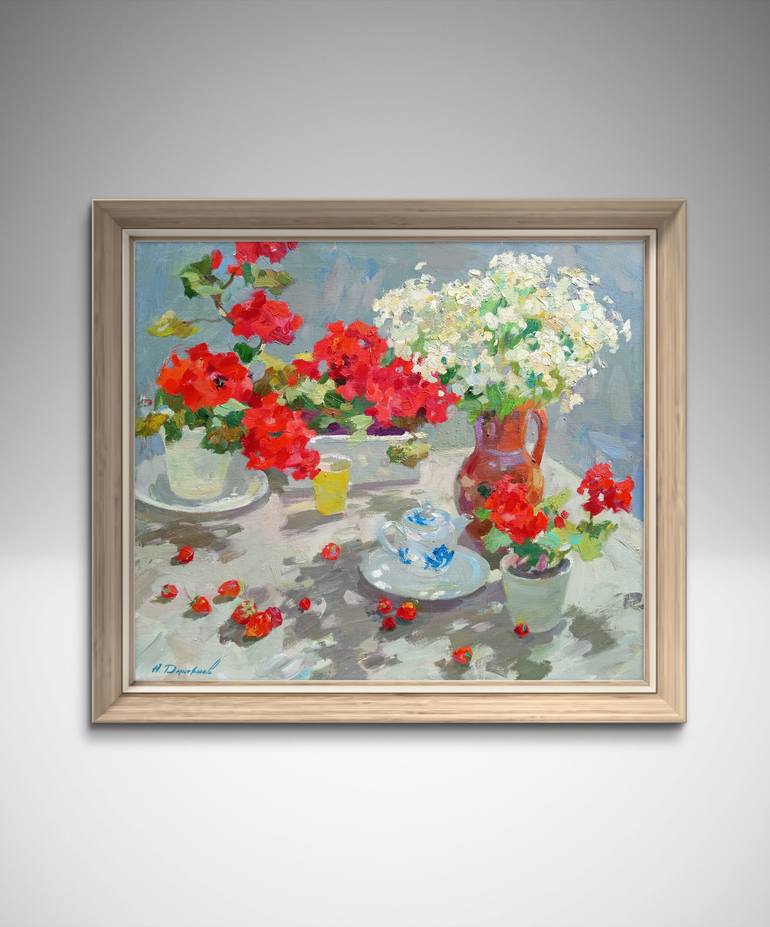 Original Expressionism Rural Life Painting by Artidea Gallery