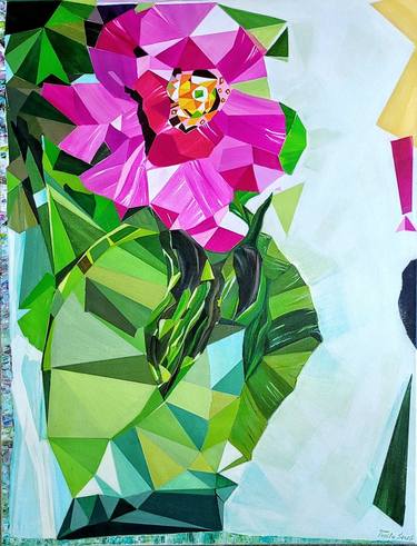 Print of Contemporary Floral Paintings by Tanita Sokol