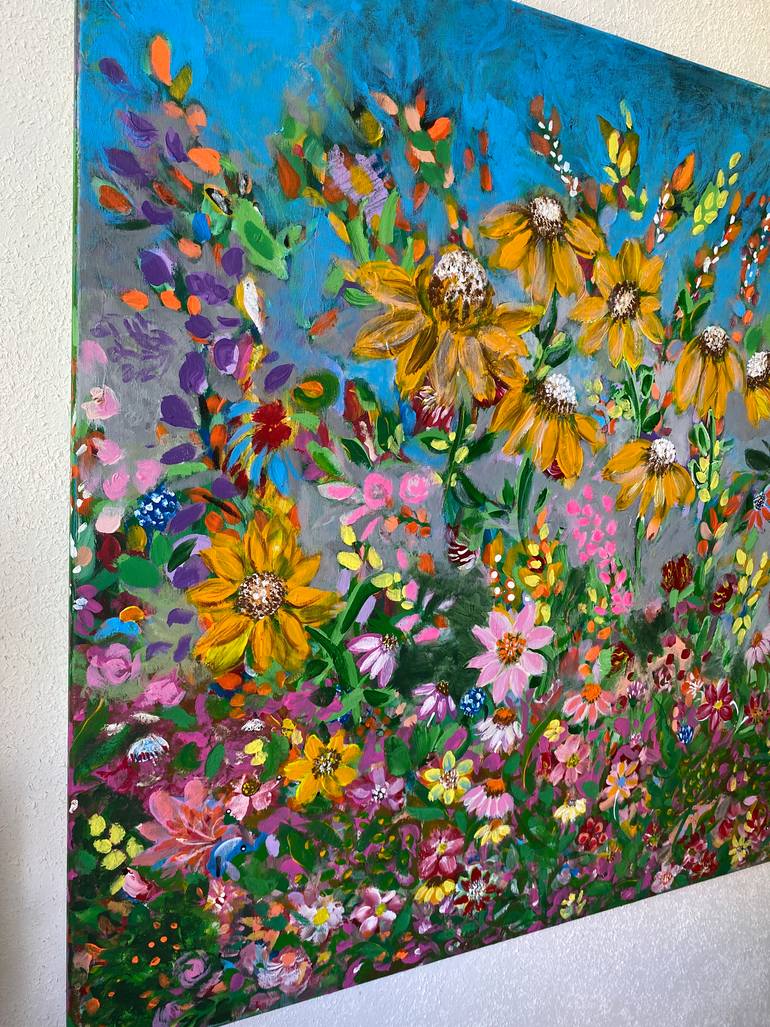 Original Contemporary Botanic Painting by Lucia Gazzi
