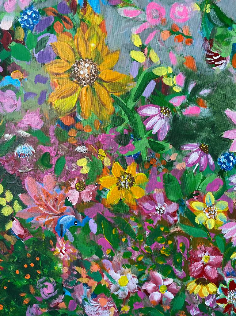 Original Contemporary Botanic Painting by Lucia Gazzi