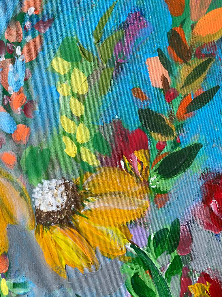 Original Contemporary Botanic Painting by Lucia Gazzi