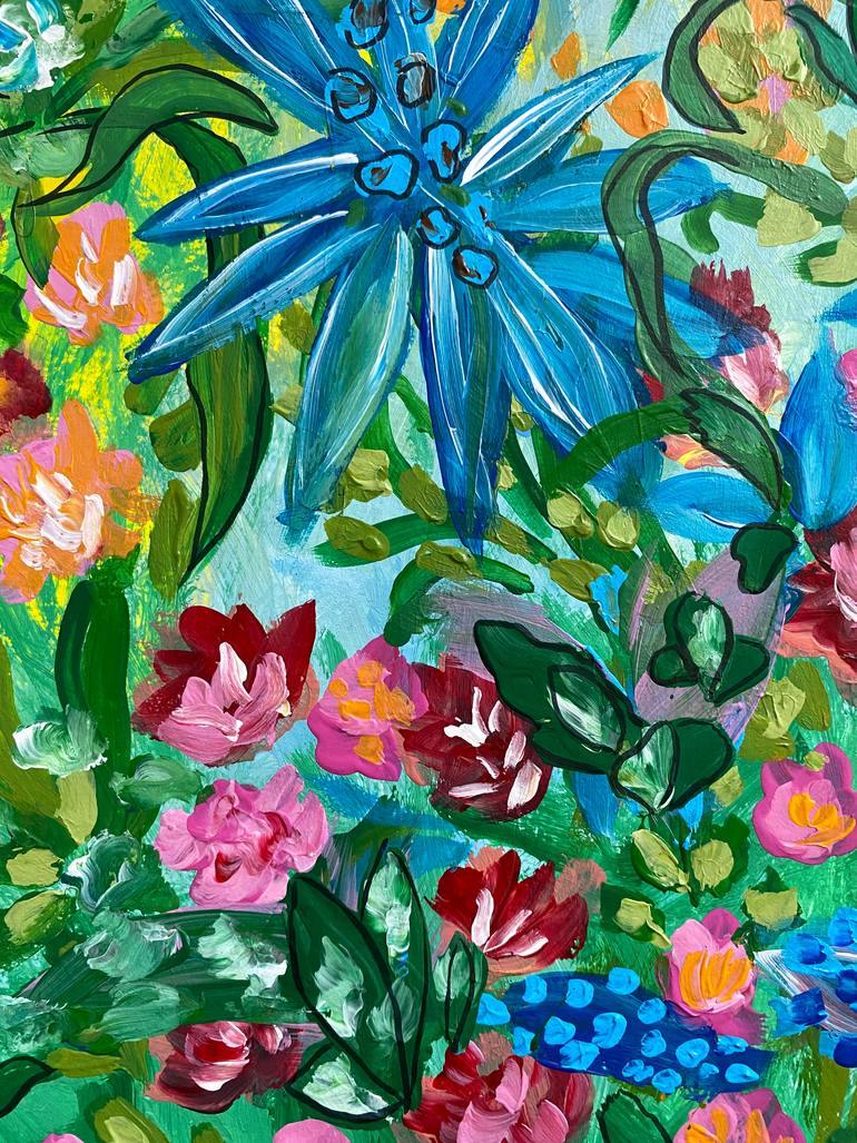 Original Abstract Expressionism Abstract Painting by Lucia Gazzi