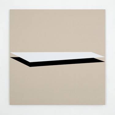 Original Minimalism Abstract Painting by Barbara Höller