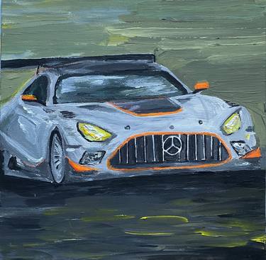 Original Expressionism Car Paintings by Mauro H