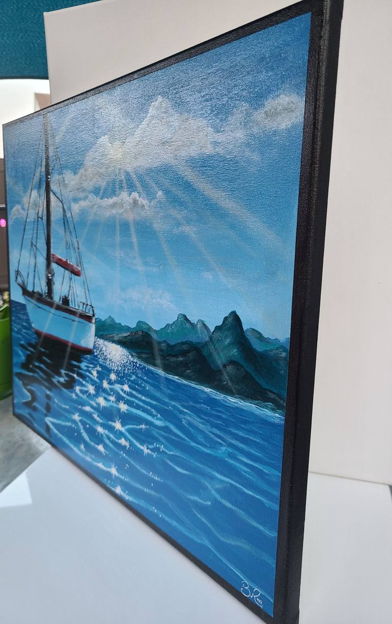 Original Realism Seascape Painting by Brandon Ross