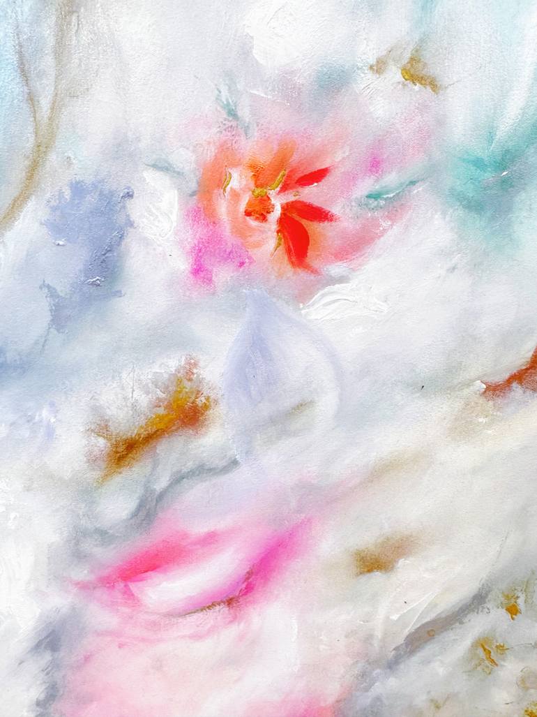 Original Expressionism Abstract Painting by Serena Manki Cheung