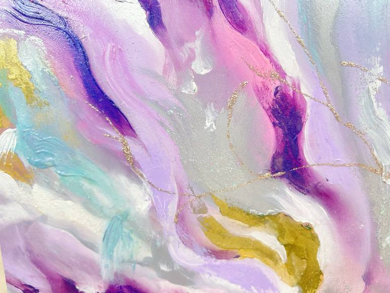 Original Expressionism Abstract Painting by Serena Manki Cheung