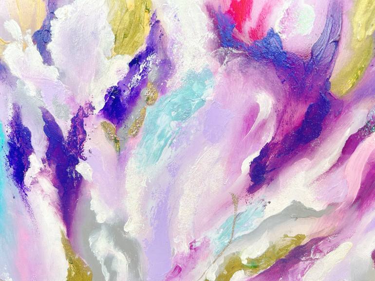 Original Expressionism Abstract Painting by Serena Manki Cheung