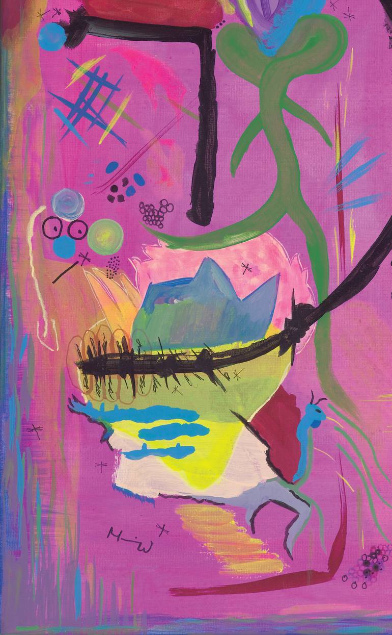 Original Abstract Nature Painting by Melanie Williams