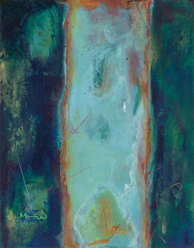 Print of Contemporary Abstract Paintings by Melanie Williams