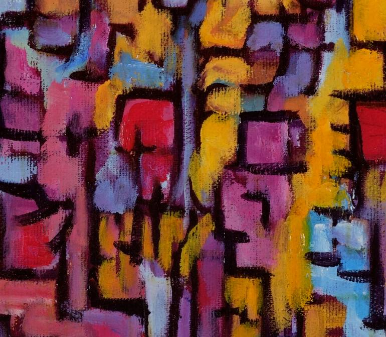 Original Expressionism Animal Painting by Chong Fu