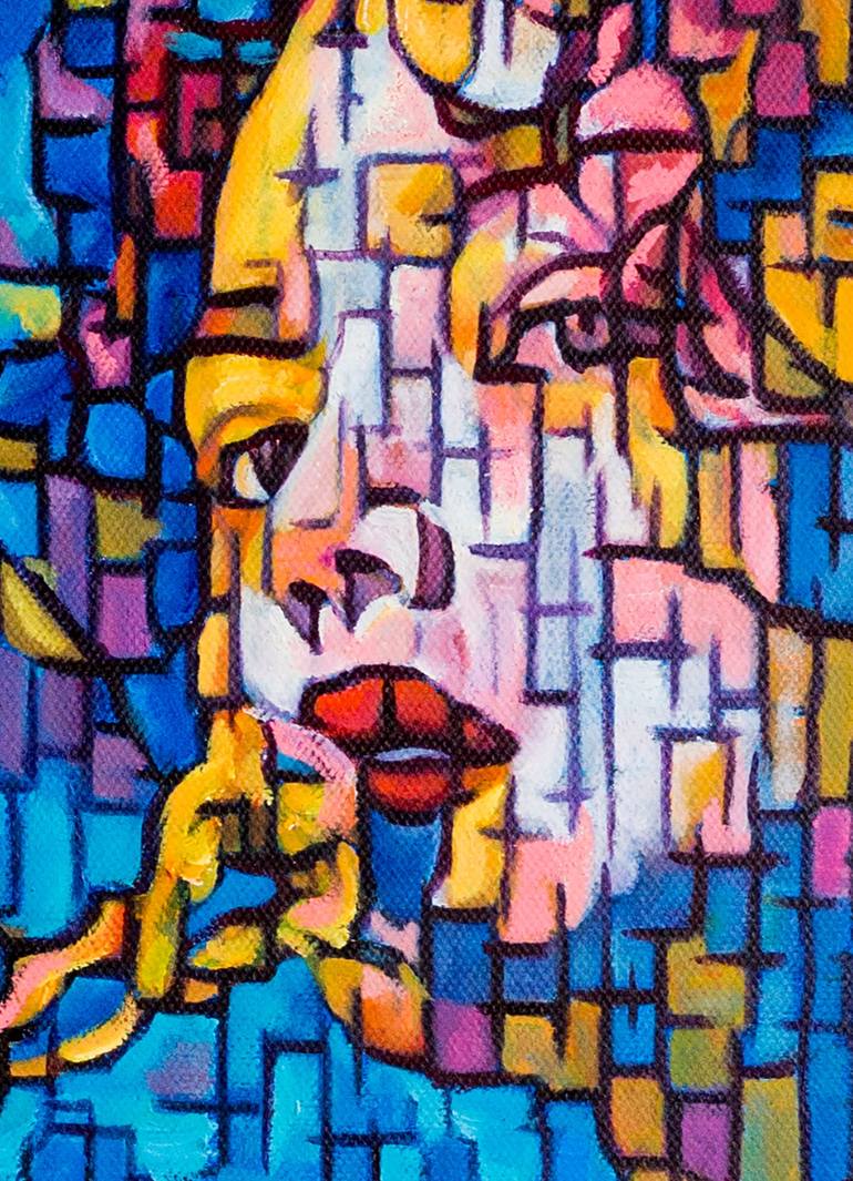 Original Figurative Women Painting by Chong Fu