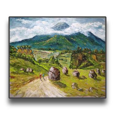 Original Impressionism Landscape Paintings by Dimas Fajar Pratama