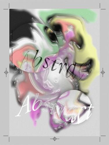 Original Abstract Expressionism Abstract Digital by Sofia Cucchi