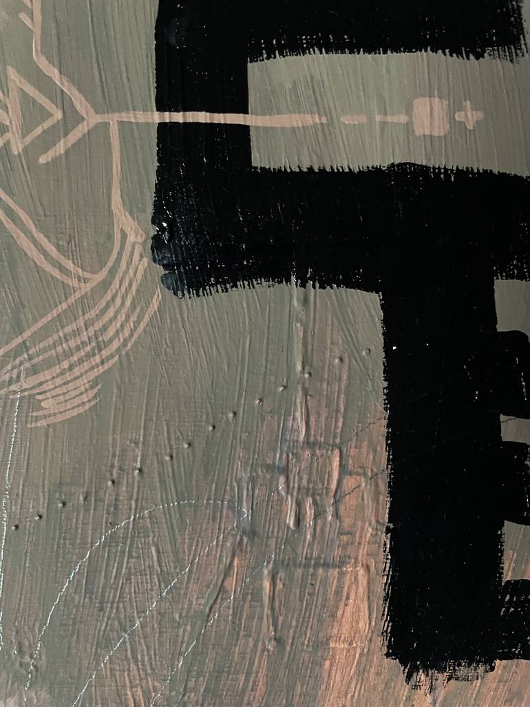 Original Conceptual Abstract Painting by Natalie Notyag